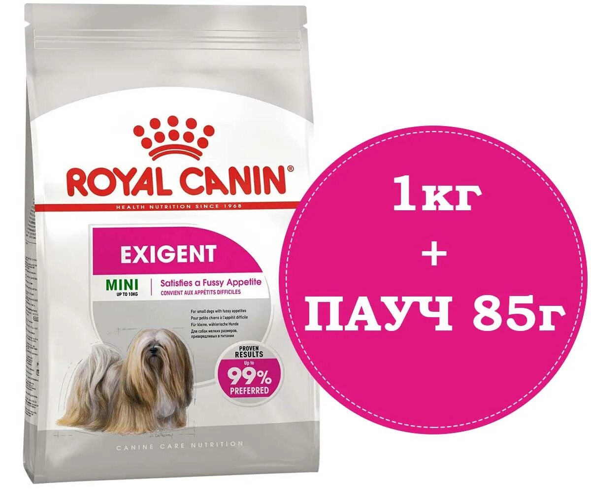 Купить корм royal canin для собак. Корм Роял Канин для собак Эксиджент. Роял Канин exigent для собак. Роял Канин Эксиджент для собак. Royal Canin Mini exigent.