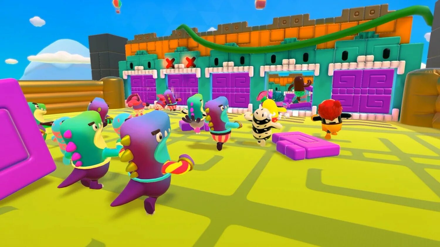 Игра fall guys ultimate knockout. Fall guys похожие игры. Fall guys как играть вдвоем на одном экране. Fall guys в эпик геймс. Fall guys split screen.