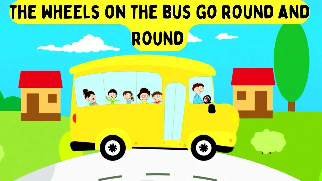 The Wheels on the Bus go Round and Round. The Wheels on the Bus. Kукутики Wheels on the Bus. Wheels on the Bus go Round and Round Nursery Rhymes.