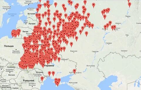 Карта затопления