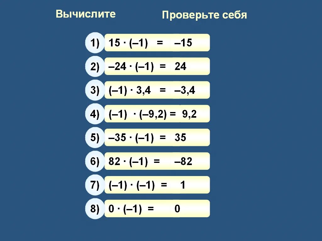 Математика 6 класс отрицательные числа задания. Умножение отрицательных чисел. Умножение отрицательных и положительных чисел. Умножение и деление отрицательных и положительных чисел. Правило умножения отрицательных и положительных чисел.