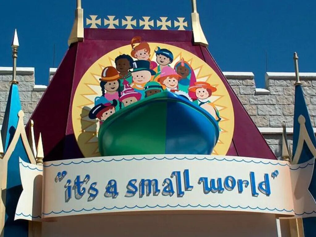 Small World Disney. Its a small World Disneyland. Это маленький мир Диснейленд. It's a small World.