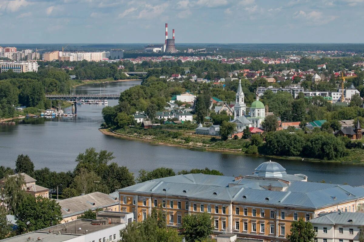 Город Тверь. Виды Твери. Городской округ город Тверь. Тверь исторический центр.