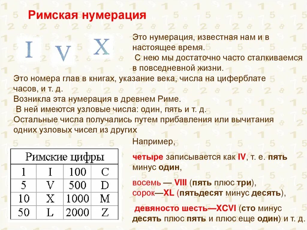 Числа в древнем риме. Римская нумерация. Римская нумерация чисел. Задания с римскими числами. Цифры римской нумерации.