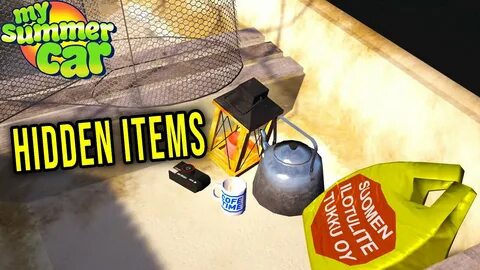 My summer car ловушка для рыбы