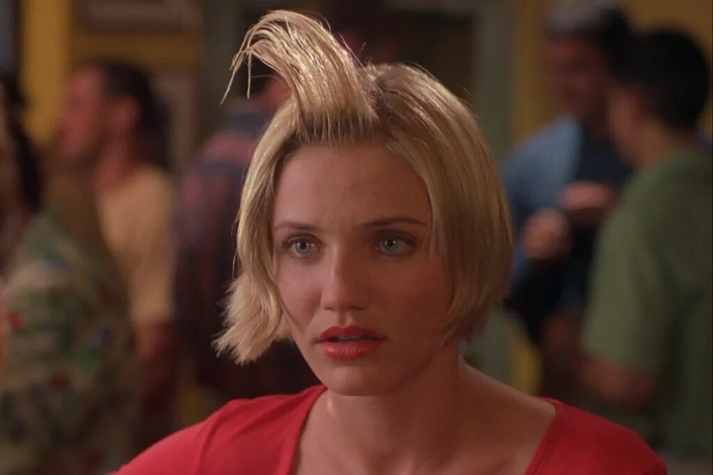 Theres something there. Кэмерон Диаз 1995. Cameron Diaz 1998.