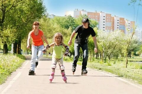 Ролики папа мама