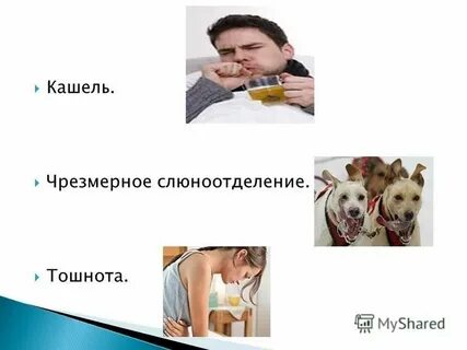 Кашель и тошнота