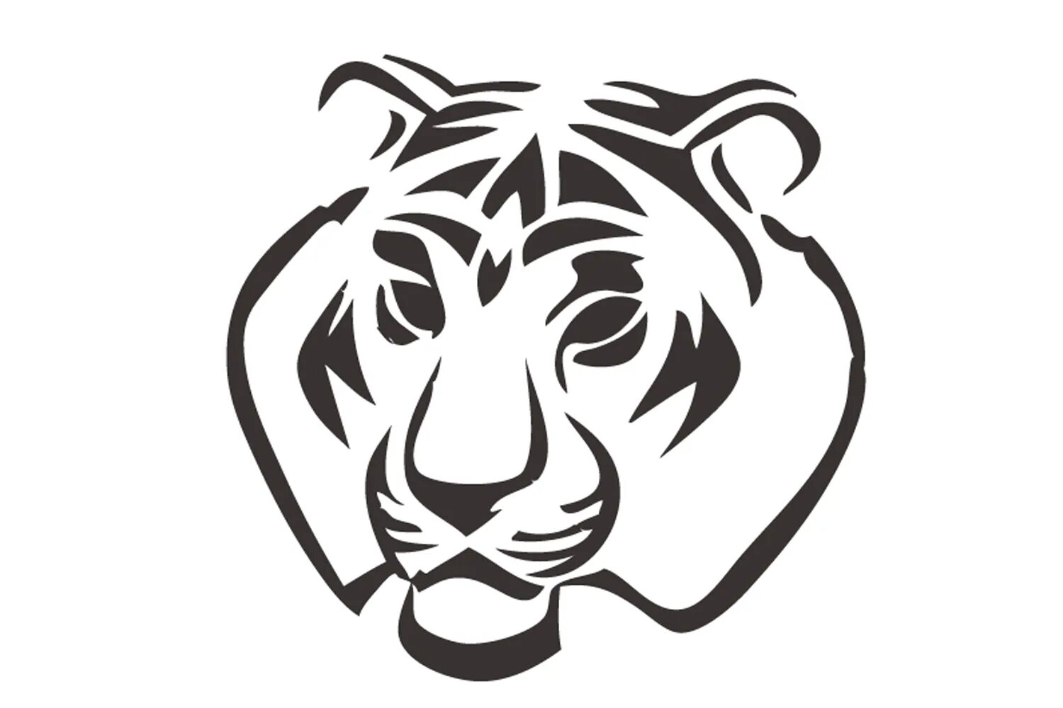 Тигр трафарет для вырезания. Вырезанки 2022 тигр. Тигр трафарет. Морда тигра трафарет. Тигр шаблон для вырезания.