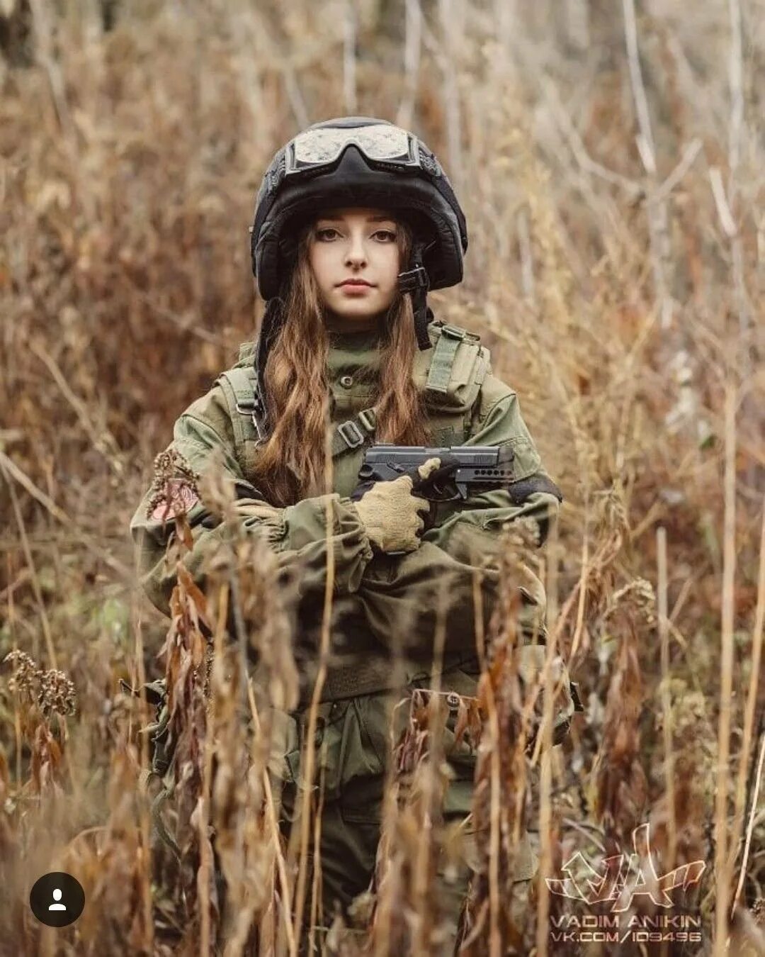 Хочу быть военнослужащей