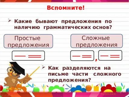 Виды предложений по наличию грамматической основы