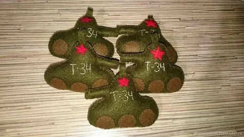 На 23 февраля из фетра