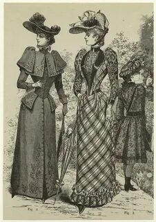 1890 годы мода