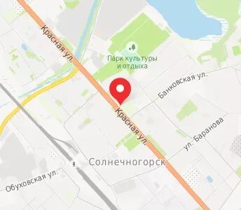 Солнечногорск ул красная 161