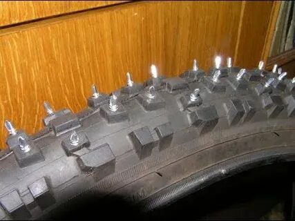 Как правильно шиповать резину