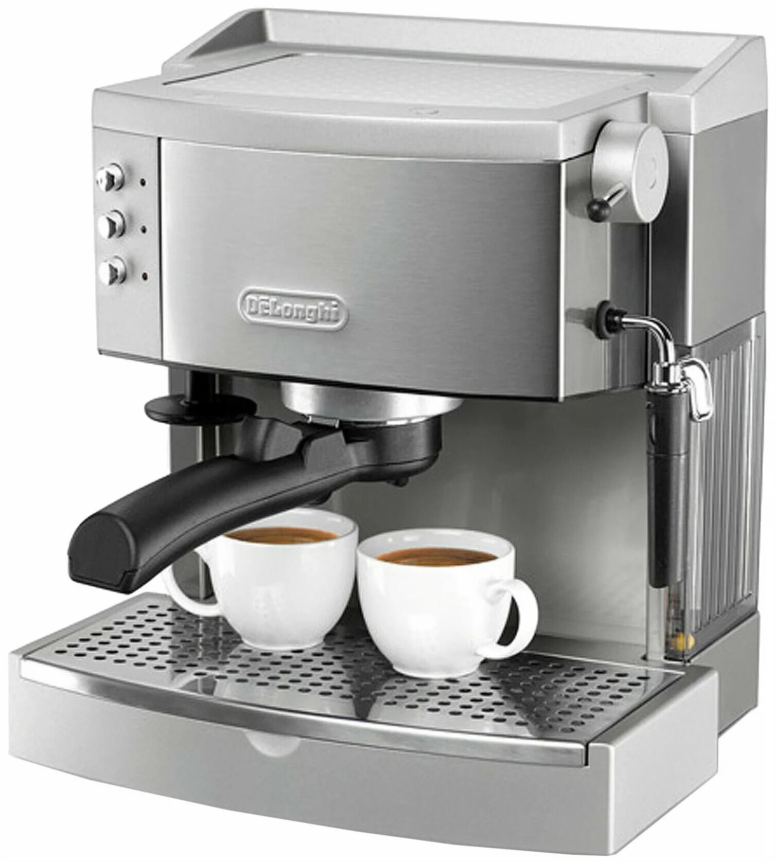 Кофемашина делонги обзор. Delonghi ec710. Delonghi EC 700. Кофемашина Delonghi 750. Кофемашина Delonghi рожковая с капучинатором.