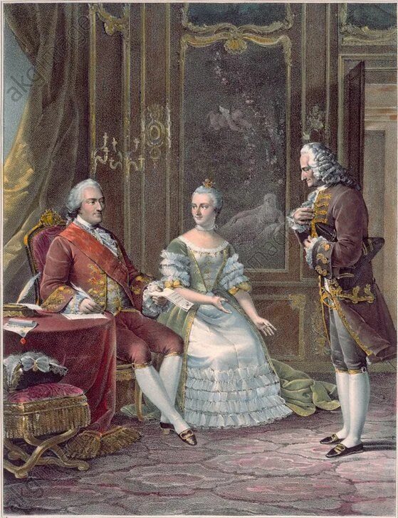 French story. Мадам Помпадур и Людовик 15. Картины маркиза де Помпадур и Король Людовик 15.