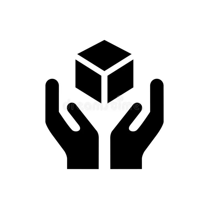 Векторные значки для упаковки. Знак бьющийся товар. Handle with care пиктограмма. Обращаться с осторожностью. Бережно значок.