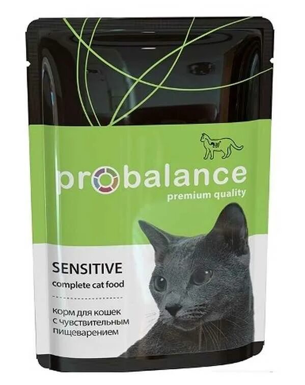 Probalance корм для кошек отзывы. Probalance sensitive для кошек. пробаланс паучи для кошек. probalance корм для кошек влажный. корм пробаланс пауч котят.