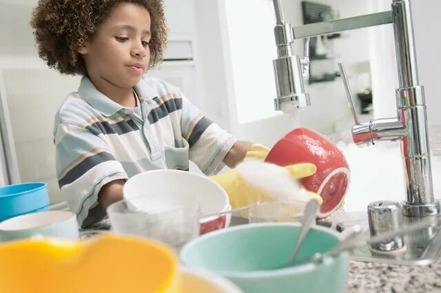 Washing dishes. Boy Wash dishes. Clean dishes. Wash the dishes for Kids. The dishes now