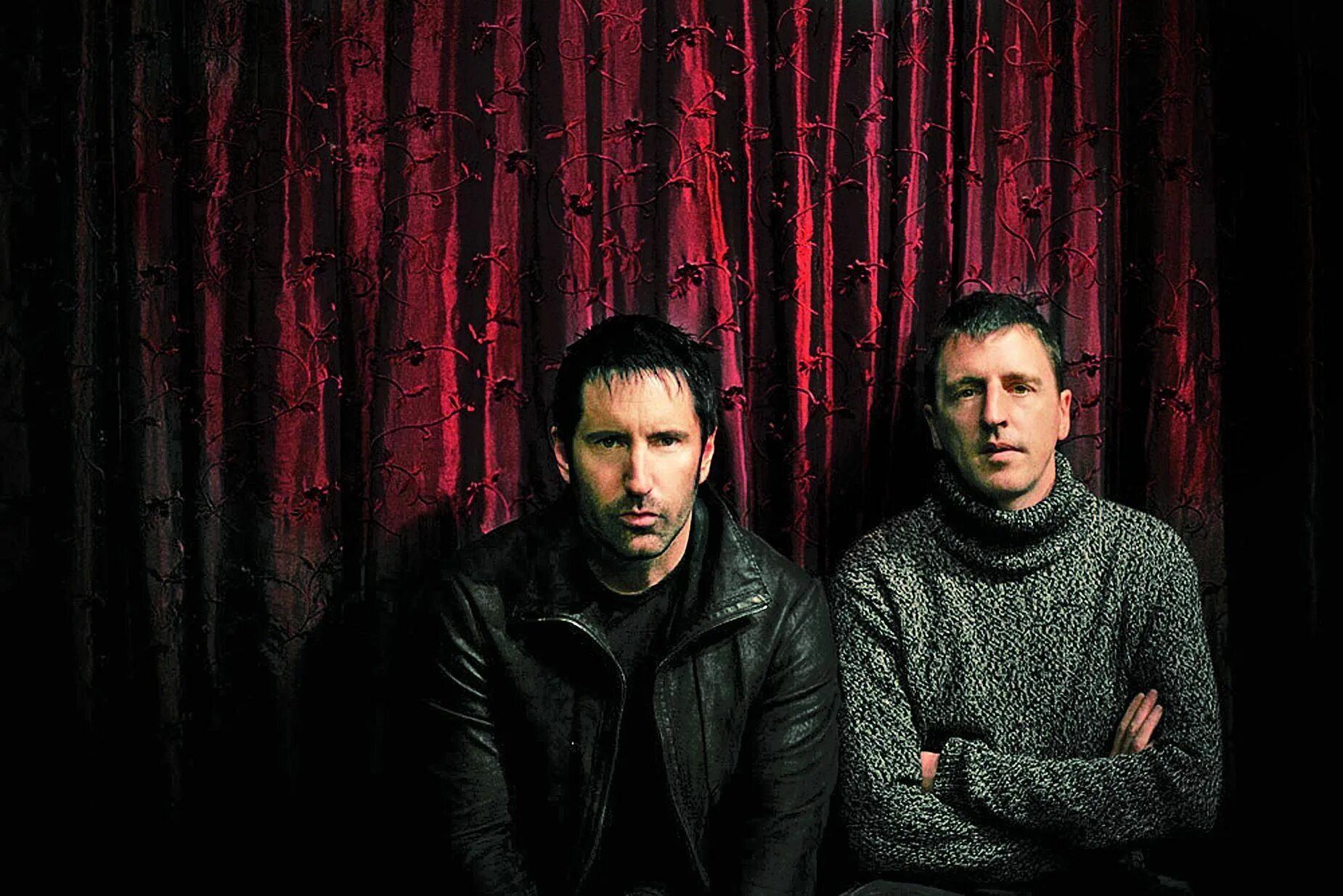 Группа 9 жизней. Трент Резнор. Nine inch Nails Трент Резнор. Трент Резнор и Аттикус Росс. Аттикус Росс Nine inch Nails.