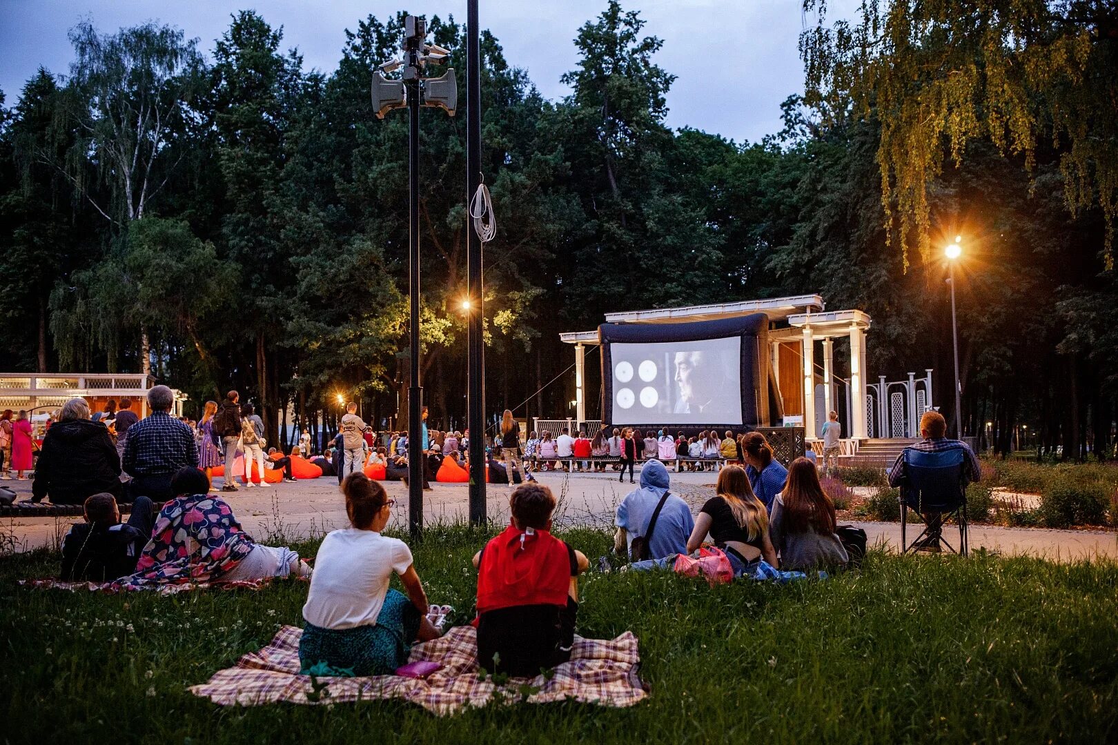 Luminary симфония в парке