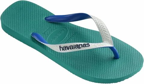 Amazon.com Havaianas Top Mix Flip Flop Sandal Green Freshness EU 3940 (US ...