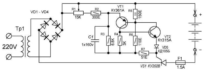 Zasada ładowania akumulatora samochodowego. - 2 - elektroda.pl