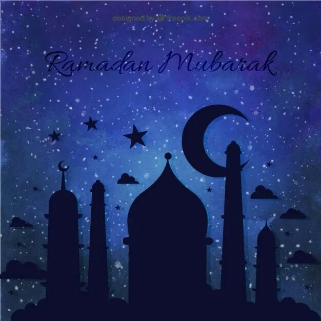 Новая луна рамадан. Рамадан фон. Ночь Рамадан. Спокойной ночи в Рамадан. Спокойной ночи мечеть.