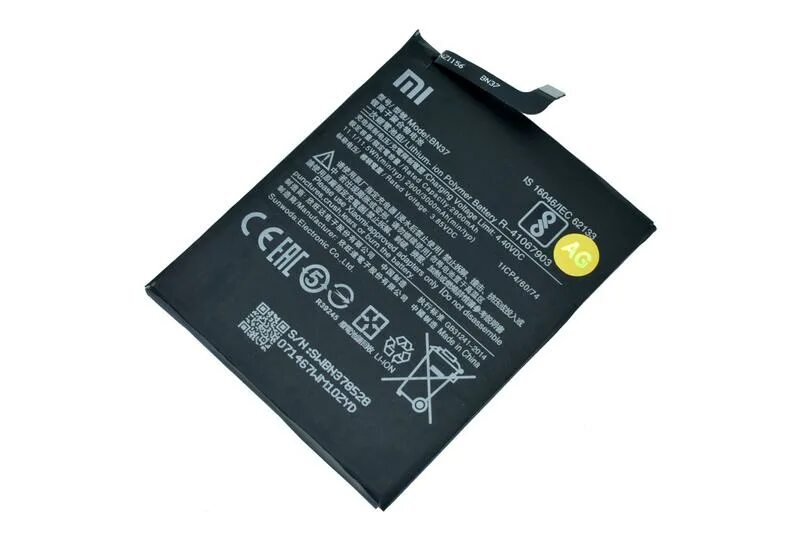 Аккумулятор (АКБ) для Xiaomi Redmi 6/6a [bn37] 3000mah OEM, оригинал 100%. Аккумулятор для Xiaomi Redmi 6. Батарейка BN 37. АКБ для Xiaomi bn56.