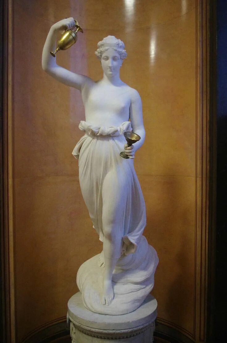 «Геба» скульптор Антонио Канова (1796). Ювента богиня юности. Богиня Зевс в Лувре. Эйрена.