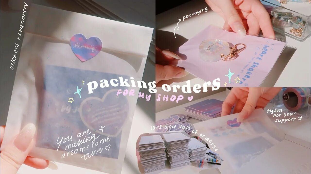 Packing order. Packing orders. Packing order cute.