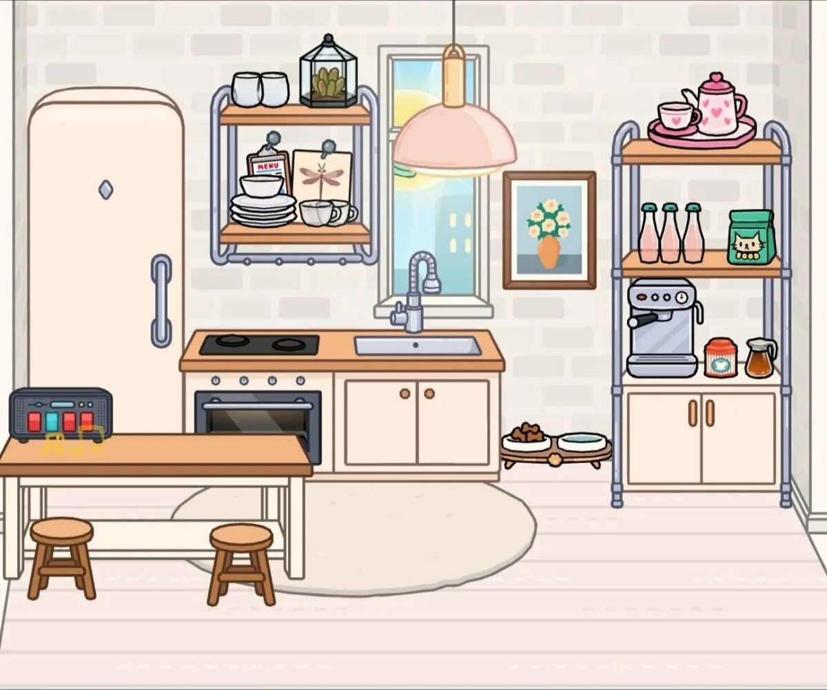 Идеи для токи кухня. Кухонная мебель toca boca. Кухня рисунок. Кухня для бумажного домика. Красивая кухня в тока бока.