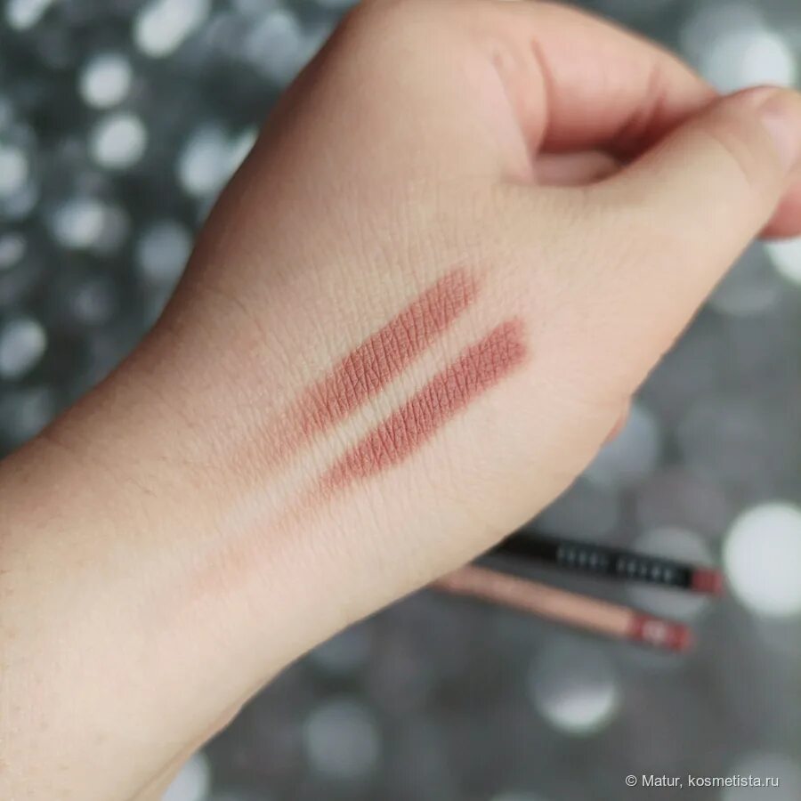 Pale mauve bobbi. Pale mauve bobbi