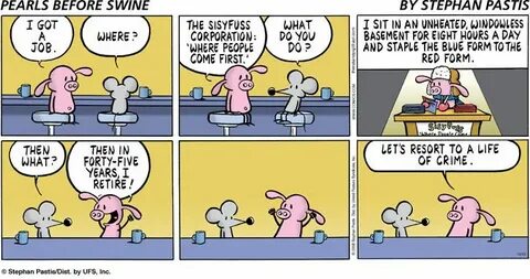 Casting pearls before swine