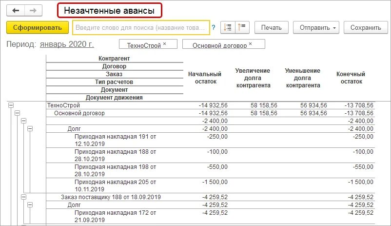 Незачтенный аванс. Закрытие месяца в 1с УНФ. Незачтенный аванс это. 1с УНФ незачтенные авансы поставщикам. Учет оригиналов первичных документов в 1с.