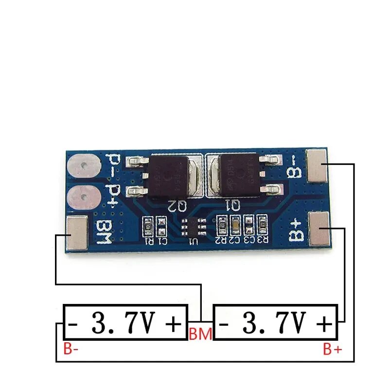 2S 8A Lifepo4 6,4 v 7,2 V 18650 Li-Ion BMS PCM 10A Защитная плата для литиевого 