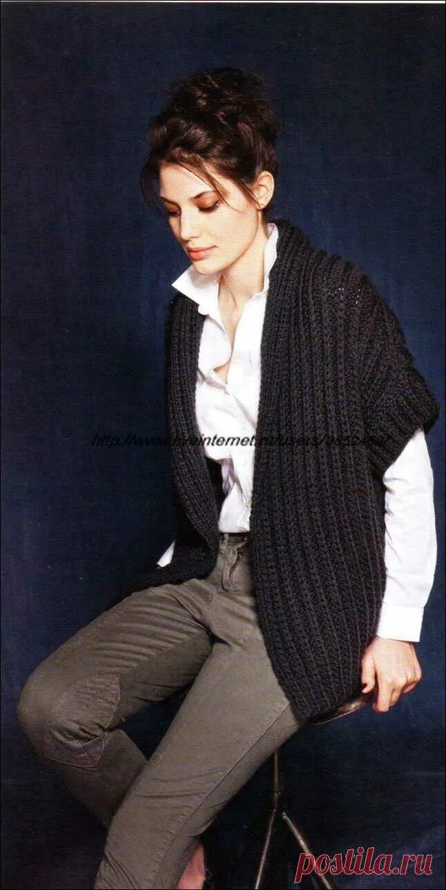 Жилет вязаный резинкой. Жилетка патентной резинкой. Жилет английской резинкой. Вязаный жилет английской резинкой. Жилет английской резинкой.