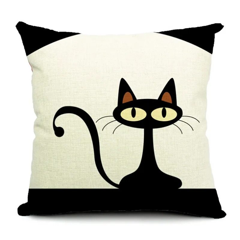 Характер кошки по подушечкам. Подушка кошка. Декоративная подушка кошки. Диванная подушка с котиком. Декоративные подушки с котиками.