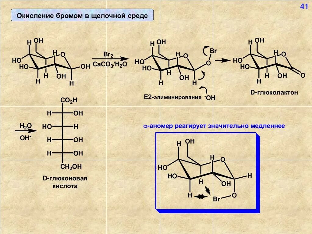 Бромной водой окисляются. Бром в щелочной среде. Окисление в цедоччной сокде. Окисление в щелочной среде. Окисление в э щелочной среде.