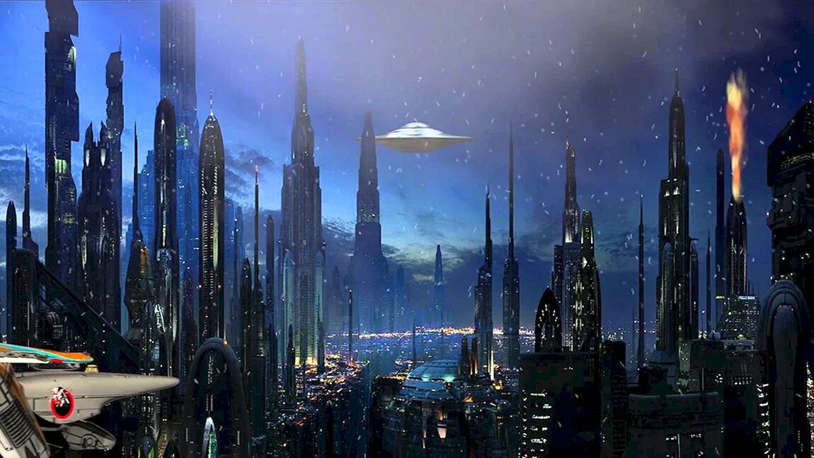 Инопланетные пейзажи. Корусант дубай. Город купол scifi концепт art. Космический город. Элизиум станция sci-fi art.