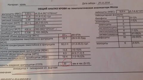 Герпес влияет на анализы