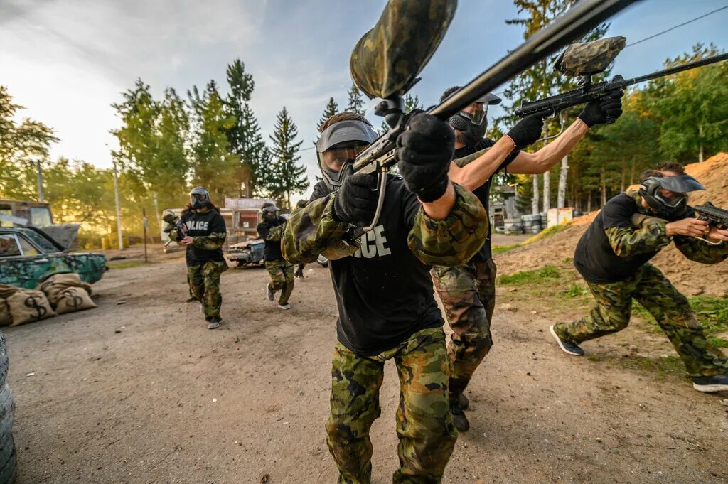 Страйкбол и пейнтбол