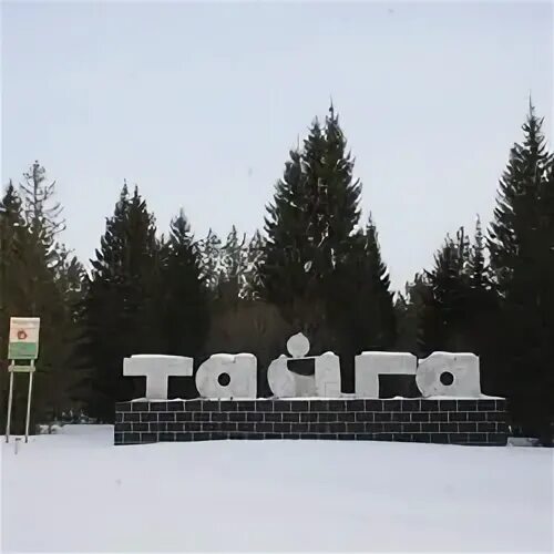 Улицы города тайги