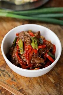 Рецепт китайского мяса с овощами