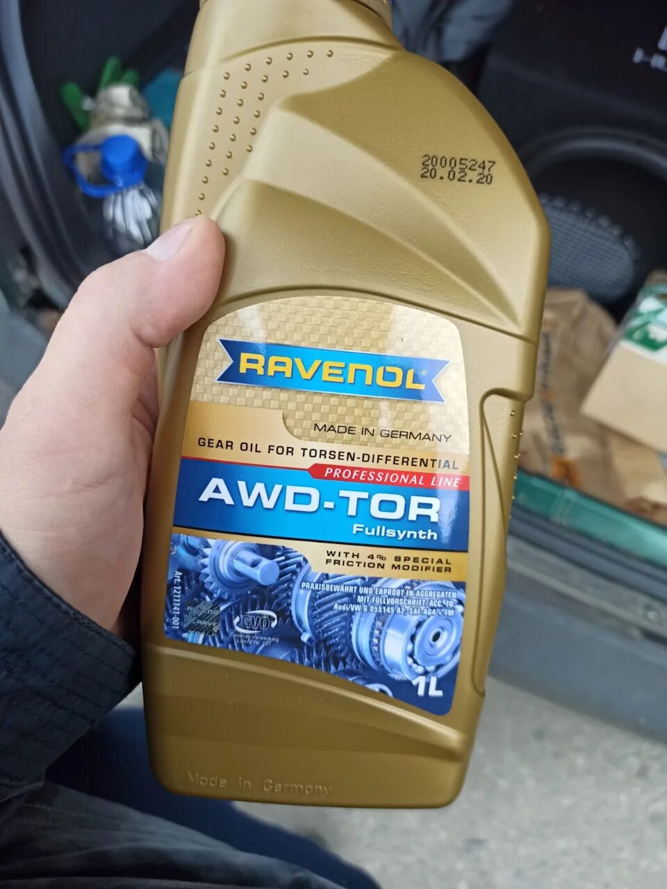 Масло awd h. 4014835864153 ravenol. масло для торсен.