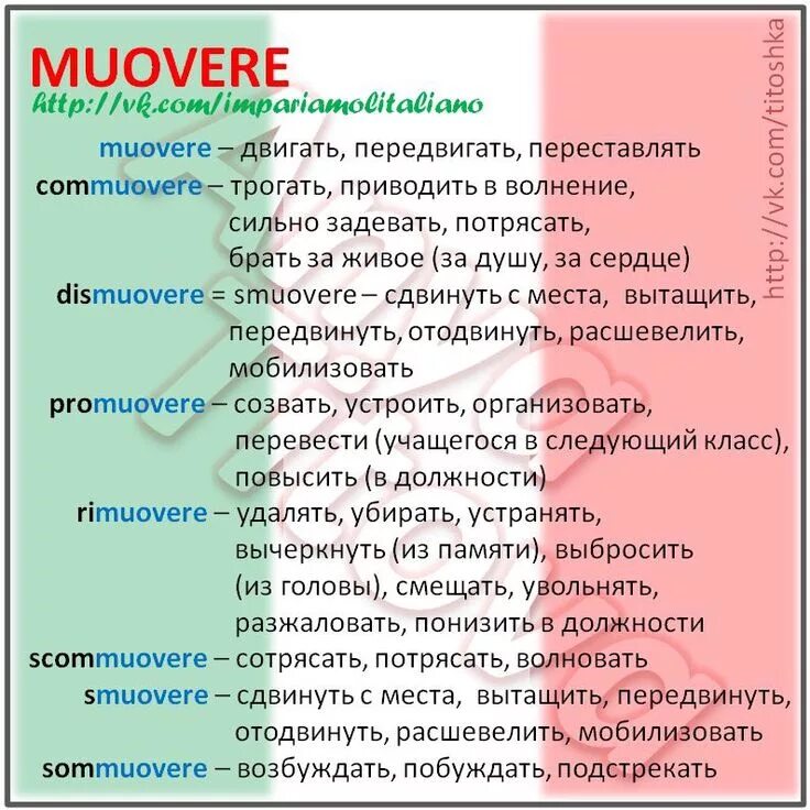 Существительные итальянского языка