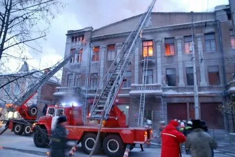 Пожар в театре