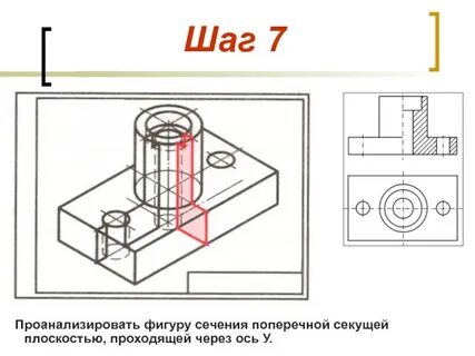 Как графически выделяют фигуру сечения