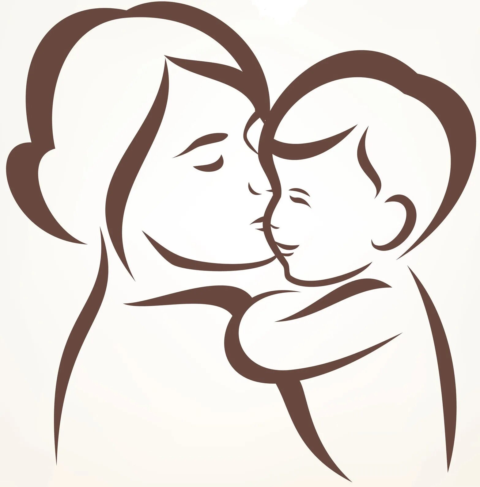 Шаблон маминых. Рисунок ко Дню матери. Сиду.эт материс ребенко. Силуэт мамы с ребенком. Рисунок маме на день матери.
